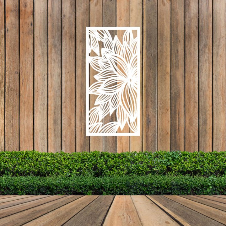 Metal Wall Art Fox Mint Screen image 5