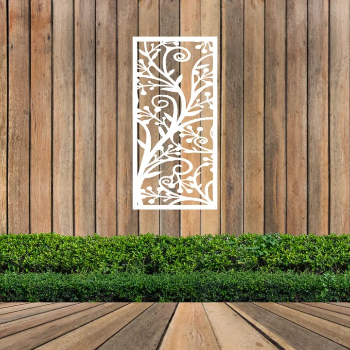Metal Wall Art Flower Screen image