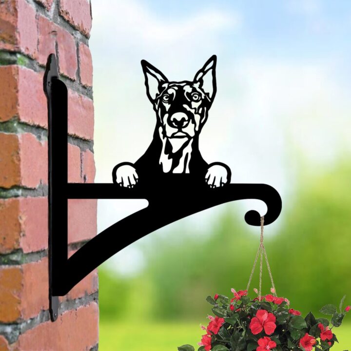 Hanging Basket Bracket Dobermann image 0