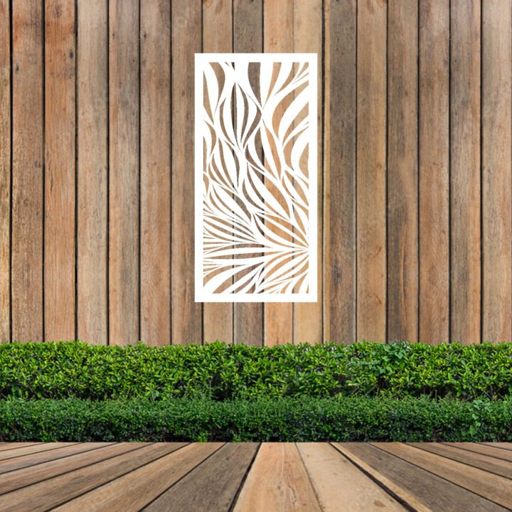 Metal Wall Art Snake Lace Screen image