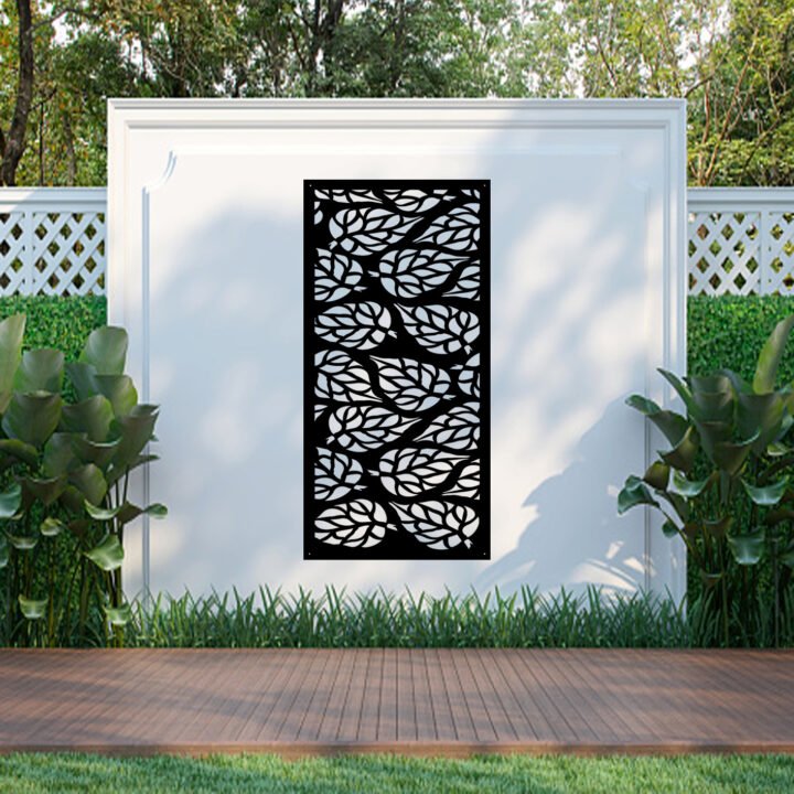 Metal Wall Art Crown Blossom Screen image