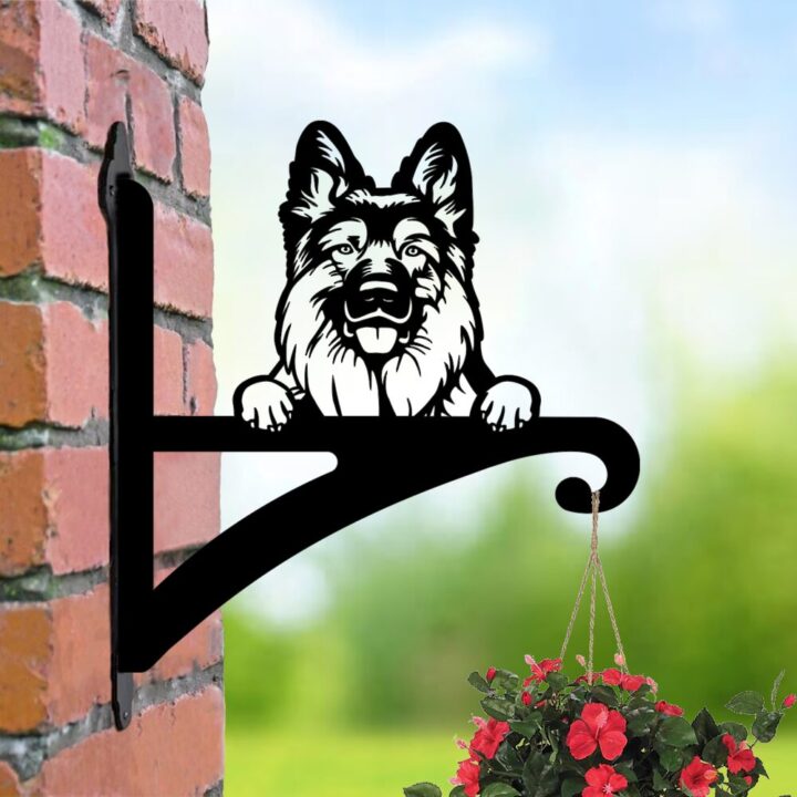 Hanging Basket Bracket German Shepherd image 0