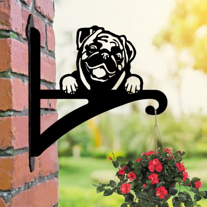Hanging Basket Bracket Pug image 0