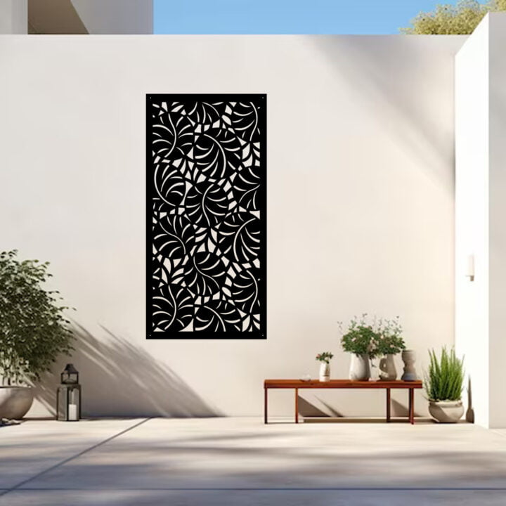 Metal Wall Art Pink Frog Screen image 3