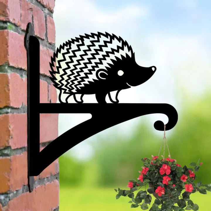 Hanging Basket Bracket Hedgehog image 0