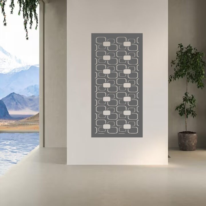 Metal Wall Art Retro Screen image 2