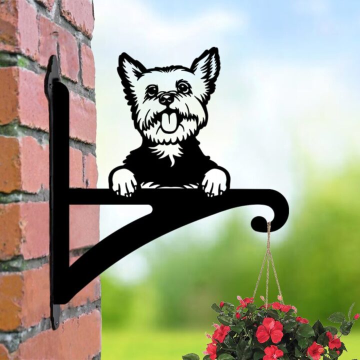 Hanging Basket Bracket Yorkshire Terrier image 0