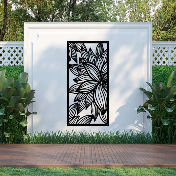 Metal Wall Art Fox Mint Screen image