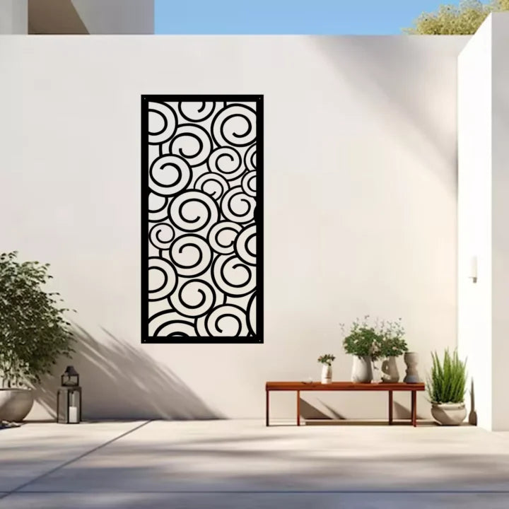 Metal Wall Art Twirl Screen image 3