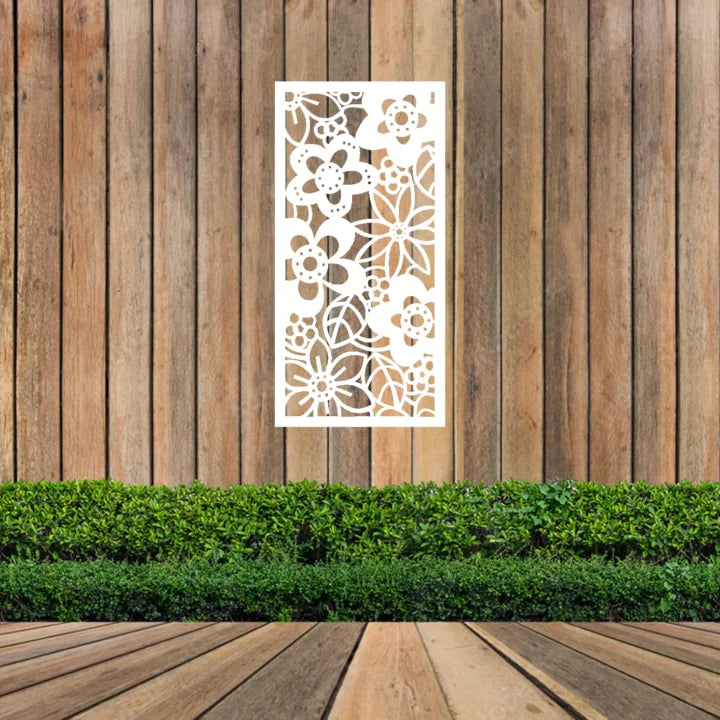 Metal Wall Art Flower Screen 2 image