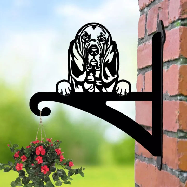 Hanging Basket Bracket Bloodhound image 1