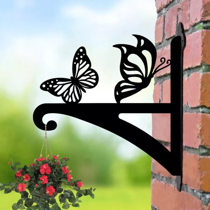 Hanging Basket Bracket Butterfly image 1