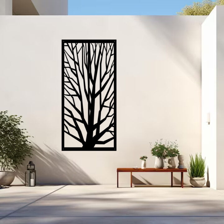 Metal Wall Art Sniline Screen image 3