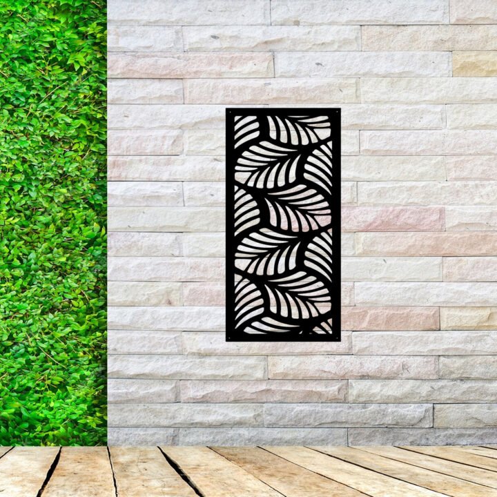 Metal Wall Art Weasel Mint Screen image 4